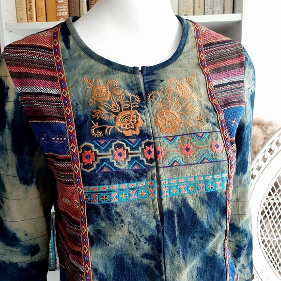 Billy by flaying tomato hippie bohemian jacket P1760 - Picture 4 of 11